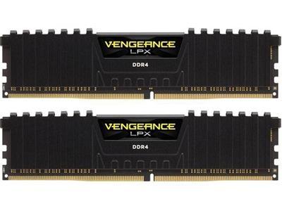 16 GB (2x8GB) DDR4-3000 Corsair Vengance